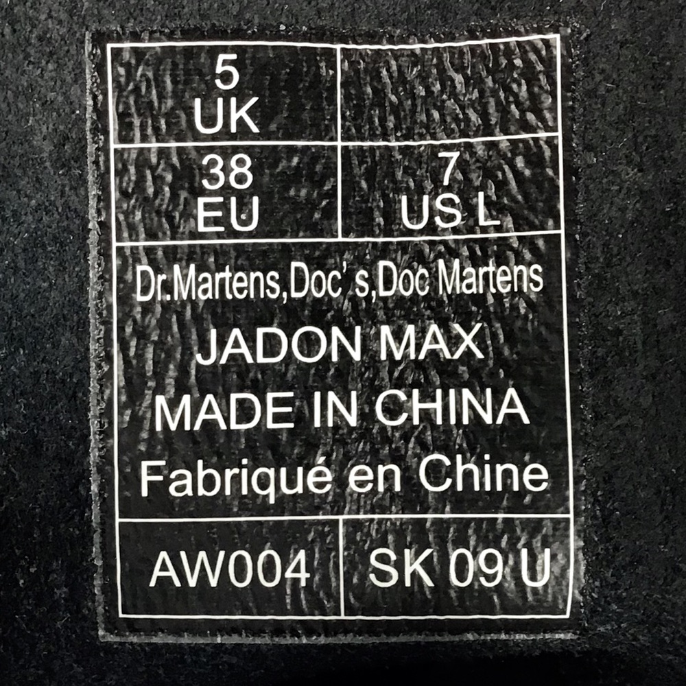 Dr. Martens Jadon Max Platform Quad Boots - Picture 7 of 7